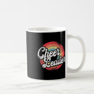 Cheer Cheerleading Retro Vintage Cheer Leader Coffee Mug