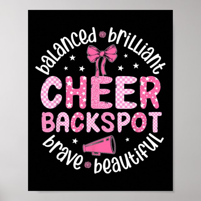 Cheer Ckspot Lanced Brilliant Cheerleading Ckspot  Poster (Front)