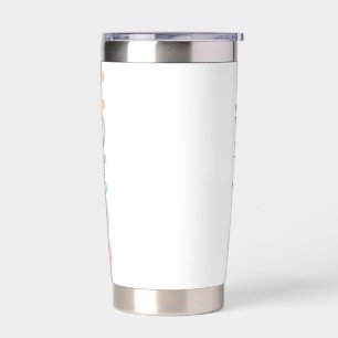 Cheer Coach Appreciation Gift, Personalized Insulated Tumbler