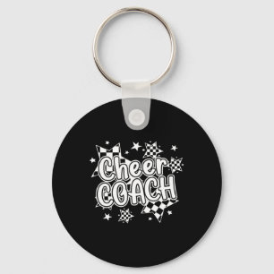 Cheer Coach Best Cheerleader Coach Cheerleading Co Keychain