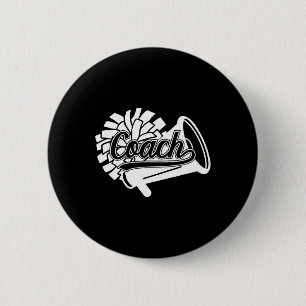 Cheer Coach Best Cheerleading Coach Appreciation 2 Inch Round Button