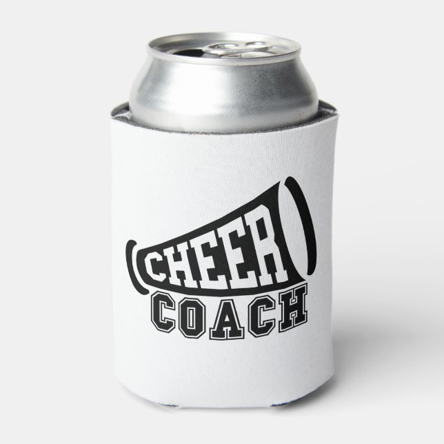 Cheer Coach Can Cooler (Can Front)