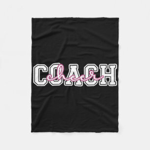 Cheer Coach Cheerleader Coach Appreciation Fleece Blanket