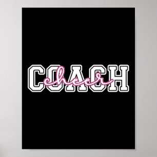Cheer Coach Cheerleader Coach Appreciation Poster