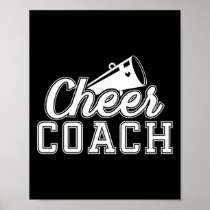 Cheer Coach Cheerleader Coach Cheerleading Coach _ Poster