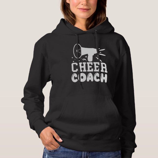 Cheer Coach Cheerleader Hoodie (Front)