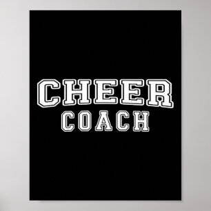 Cheer Coach Cheerleading Coach _1 Poster