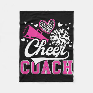 Cheer Coach Cheerleading Coach Appreciation _1 Fleece Blanket