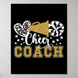 Cheer Coach Cheerleading Coach Appreciation  Poster