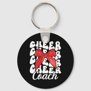 Cheer Coach Cheerleading Coach Coquette Cheerleade Keychain