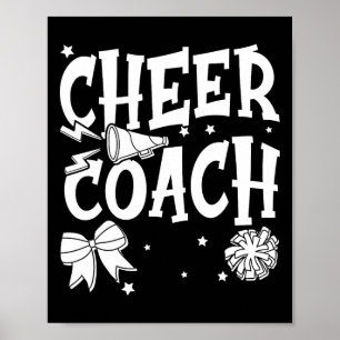 Cheer Coach Cheerleading Coach Poster