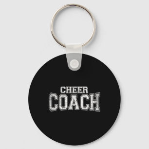 Cheer Coach Cheerleading Coaches Team Tee Keychain