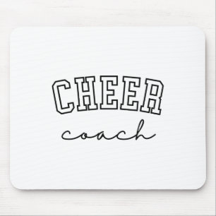 Cheer Coach Cheerleading , Small Mouse Pad