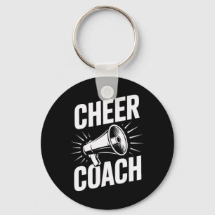 Cheer Coach Cheerleading Squad Motivator Practice Keychain