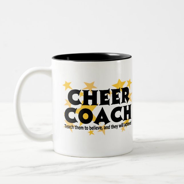 Cheer Coach Coffee Mug (Left)