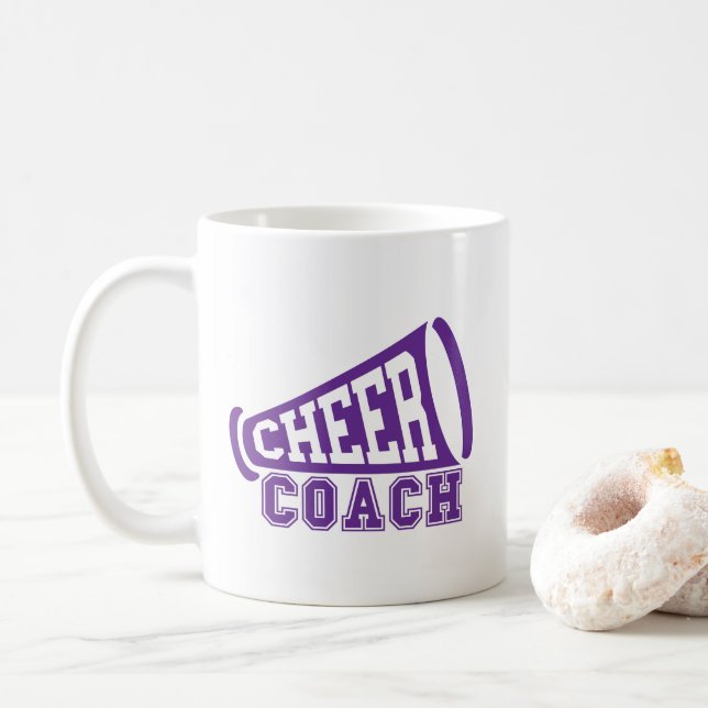 Cheer Coach Coffee Mug (With Donut)
