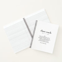 Cheer Coach Definition Thank You Gift