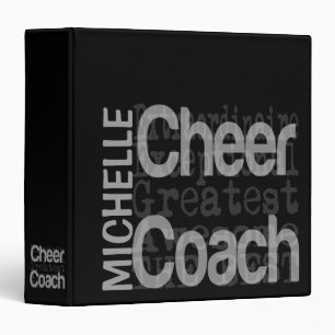Cheer Coach Extraordinaire CUSTOM Binder
