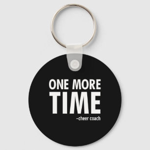 Cheer Coach Funny Cheerleading Gift  Keychain
