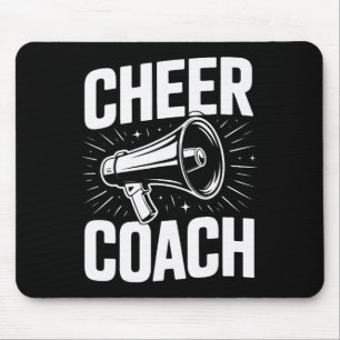Cheer Coach High School Cheerleading Mentor Mouse Pad