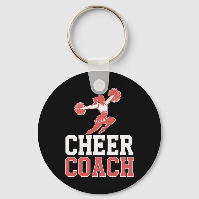 Cheer Coach  Keychain (Front)