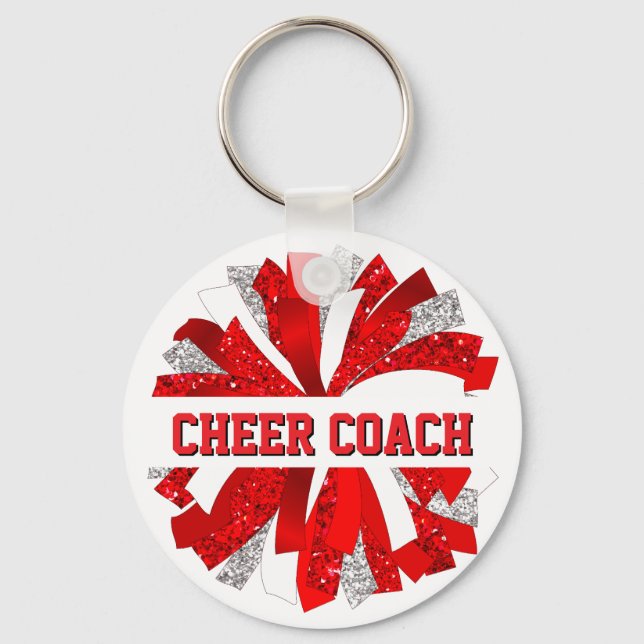 Cheer Coach  Keychain (Front)