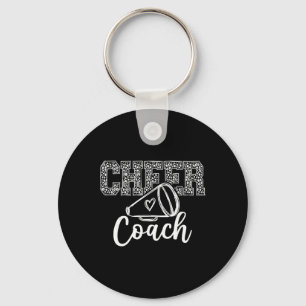 Cheer Coach Love Cheer Cheerleading Cheerleader Co Keychain