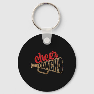 Cheer Coach Megaphone Cheerleader Coach  Keychain