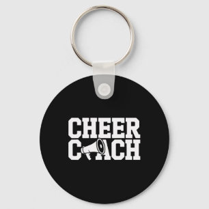 Cheer Coach Squad Leader Cheerleading Mentor Keychain