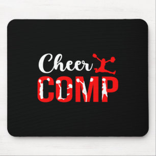 Cheer Comp Day Cheerleader Competition Day Cheerle Mouse Pad