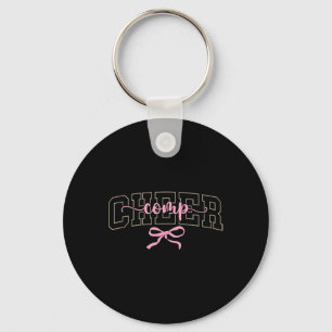 Cheer Comp Day Cheerleader Competition Day Coquett Keychain