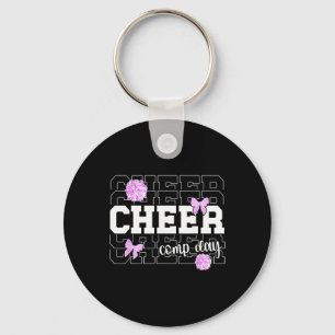 Cheer Competition Day For Cheerleading Fans Uni-ch Keychain