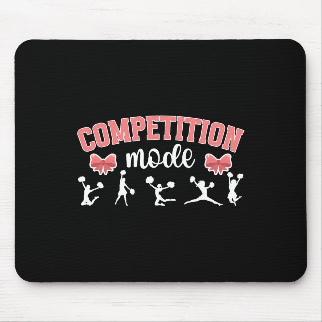 Cheer Competition Day Mode Cheerleading Comp Day _ Mouse Pad (Front)