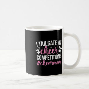 Cheer Competitions Cheer Mom Of A Cheerleader Moth Coffee Mug