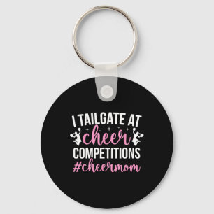 Cheer Competitions Cheer Mom Of A Cheerleader Moth Keychain