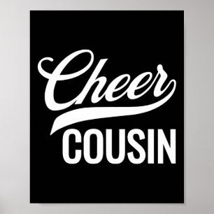 Cheer Cousin Cheerleading Matching Family _1 Poster