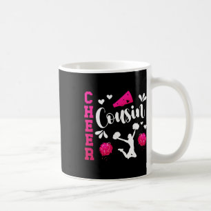 Cheer Cousin Of A Cheerleader Cousin Cheerleading Coffee Mug