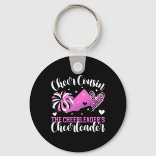 Cheer Cousin The Cheerleader's Cheerleader Cousin  Keychain
