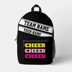 Cheer D backpacks cheerleading school personalized