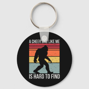 Cheer Dad Cheerleading Bigfoot _1 Keychain