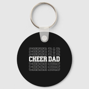 Cheer Dad Cheerleading Cheer Leading Keychain