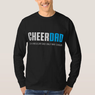 Cheer Dad Funny Cute Father's Day Gift Cheerleadin T-Shirt