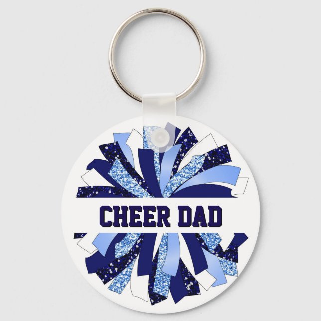 Cheer Dad  Keychain (Front)