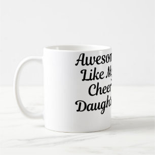 Cheer Dad Mom Cheerleading Coffee Mug