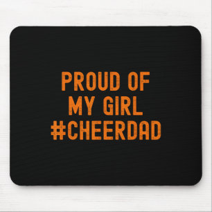 Cheer Dad Orange Cheerleading _2 Mouse Pad