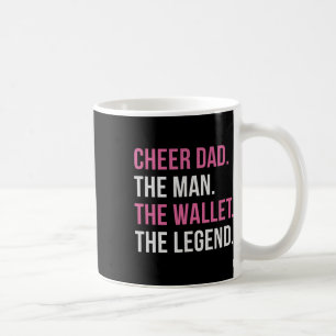 Cheer Dad Pink Cheerleading _4  Coffee Mug
