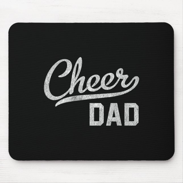 Cheer Dad Proud Cheerleading Dad Gift Small  Mouse Pad (Front)