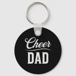 Cheer Dad Royal Blue Cheerleading _2 Keychain