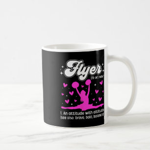 Cheer Flyer Definition Cheerleading Flyer _3  Coffee Mug