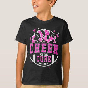 Cheer For The Breast Cancer Awareness Cheerleader  T-Shirt